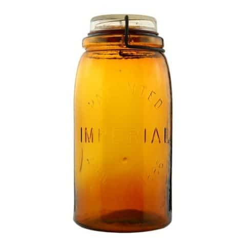 The Imperial Canning Fruit sealer Jar (JAS)
