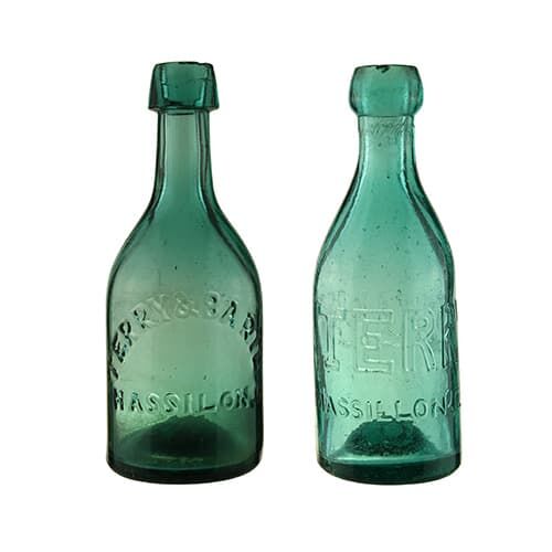 Blob Top Green Beer Bottle (JAS) Blob Top Green Beer Bottle (JAS)