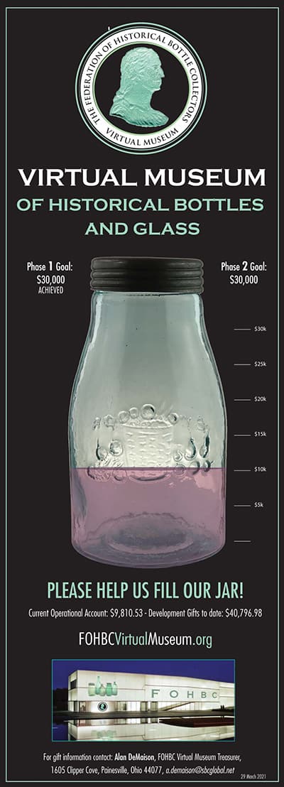 NE Plus Ultra Air-Tight Fruit Jar Made By Bodine & Bros. Wms Town, N.J. –  FOHBC Virtual Museum of Historical Bottles and Glass