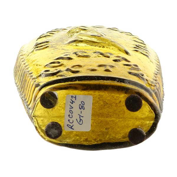 GI-80 • “Lafayette” And Bust - “De Witt Clinton” And Bust Portrait Flask - Base Yellow Ciralli
